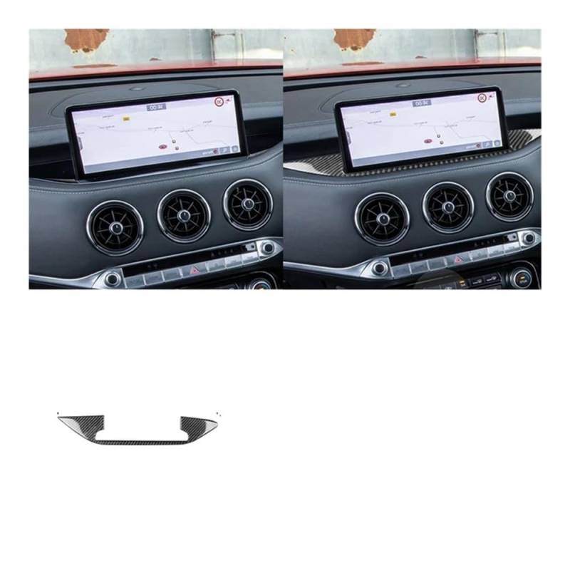 Auto Styling Zierleisten Auto-Dashboard-Panel-Streifen Auto-Navigationsbildschirm Aufkleber Abdeckung Trim Für Kia Für Stinger 2019 2020 2021 2022 2023 von IPUDIS