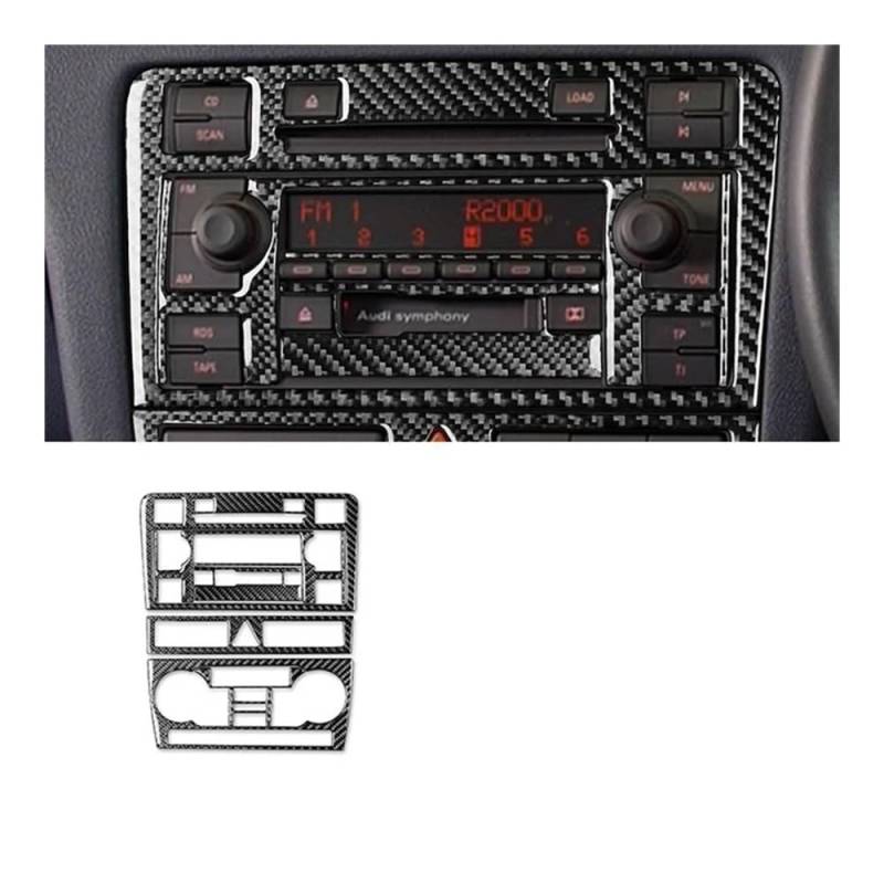 Auto Styling Zierleisten Autoinnenraum Mittelsteuerung Gangschaltung Panel Glas Fensterheber Aufkleber Für A3 Für S3 Für 8P 2006 2007 von IPUDIS