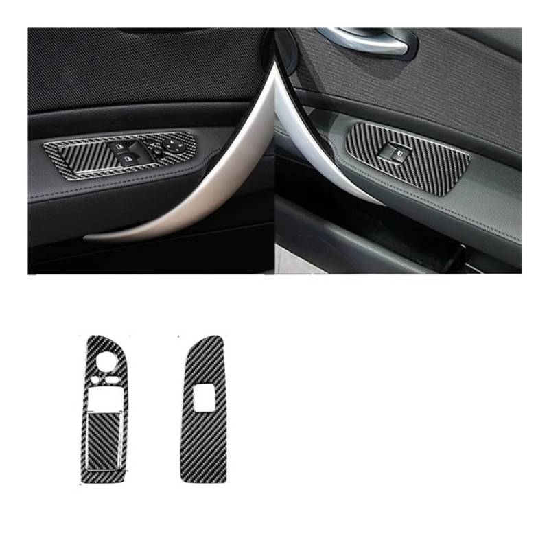 Auto Styling Zierleisten Für 1er-Serie Für E81 Für E82 Für E87 Für E88 2008-2013 Fensterheber-Panel-Tuning-Abdeckung Aufkleber Auto-Innenraum von IPUDIS