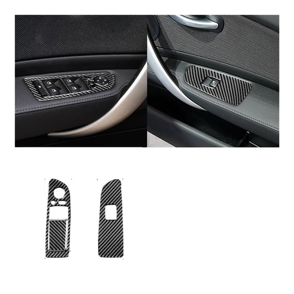 Auto Styling Zierleisten Für 1er-Serie Für E81 Für E82 Für E87 Für E88 2008-2013 Fensterheber-Panel-Tuning-Abdeckung Aufkleber Auto-Innenraum von IPUDIS