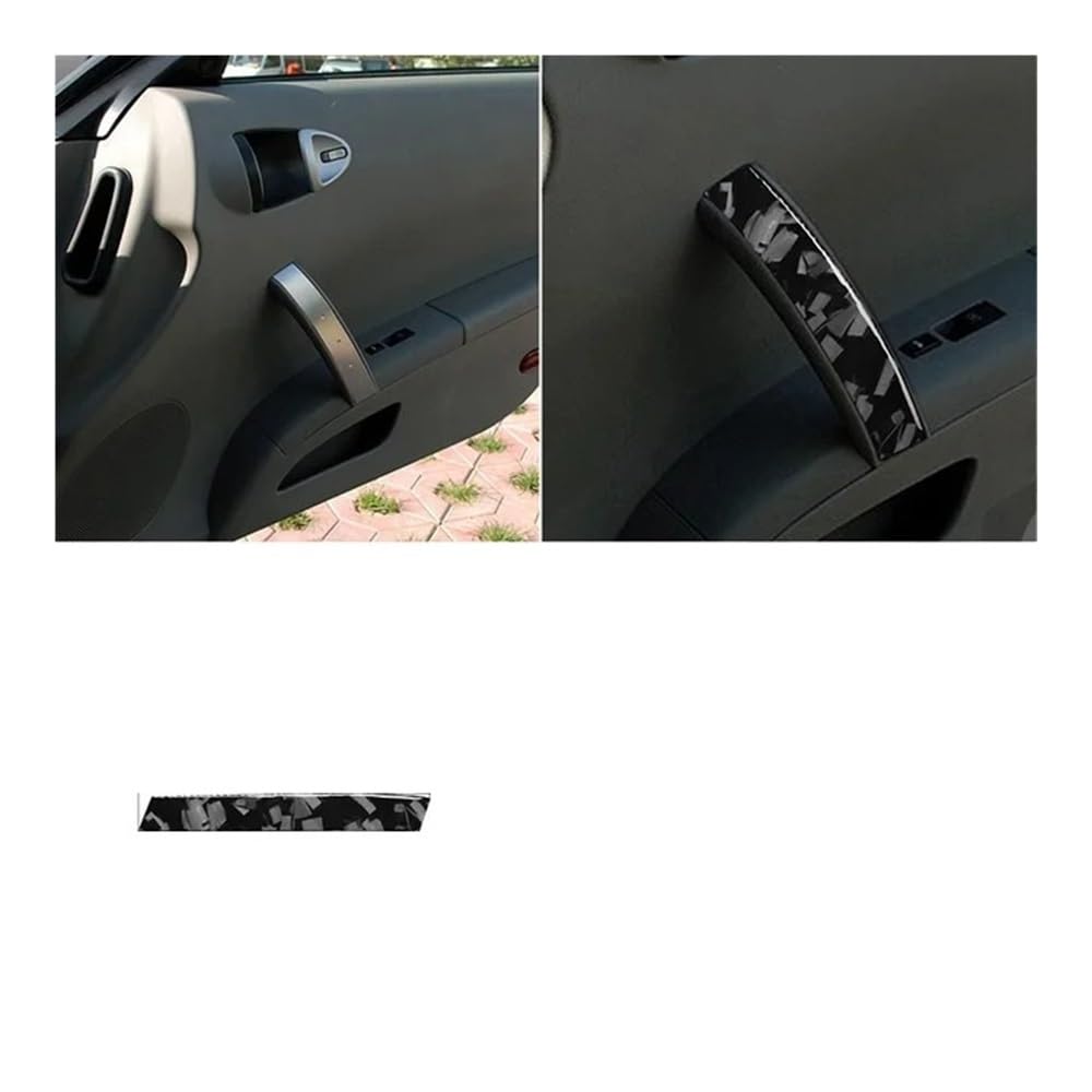 Auto Styling Zierleisten Für 350Z Für Z33 2003 2004 2005 2006 2007 2008 2009 Tür Armlehne Streifen Schmieden Aufkleber Auto Innen von IPUDIS