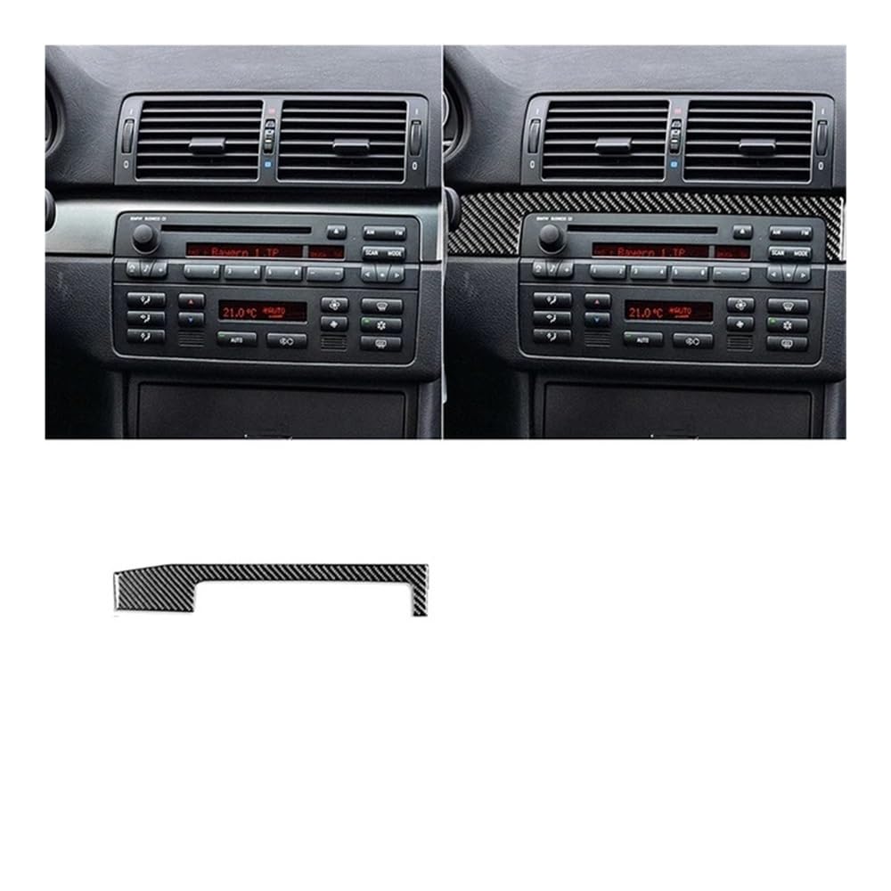 Auto Styling Zierleisten Für 3er-Serie Für E46 Für M3 1998-2006 Armaturenbrett-Zierleistensatz Aufkleber Zierabdeckung Autoinnenraum von IPUDIS