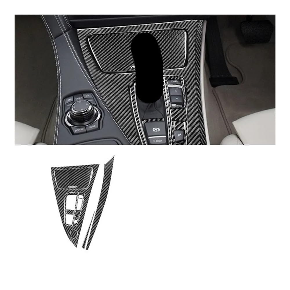 Auto Styling Zierleisten Für 6er-Serie Für F12 Für F13 Für F06 2011-2018 Aufkleber Schaltknauf Panel Cover Set Auto-Innenausstattung von IPUDIS