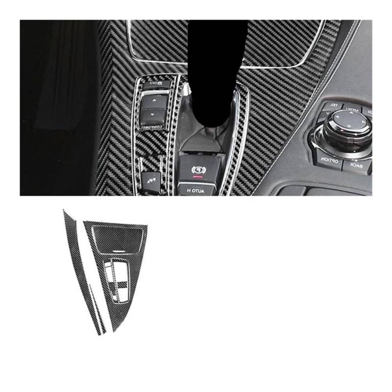 Auto Styling Zierleisten Für 6er-Serie Für F12 Für F13 Für F06 2011-2018 Aufkleber Schaltknauf Panel Cover Set Auto-Innenausstattung von IPUDIS