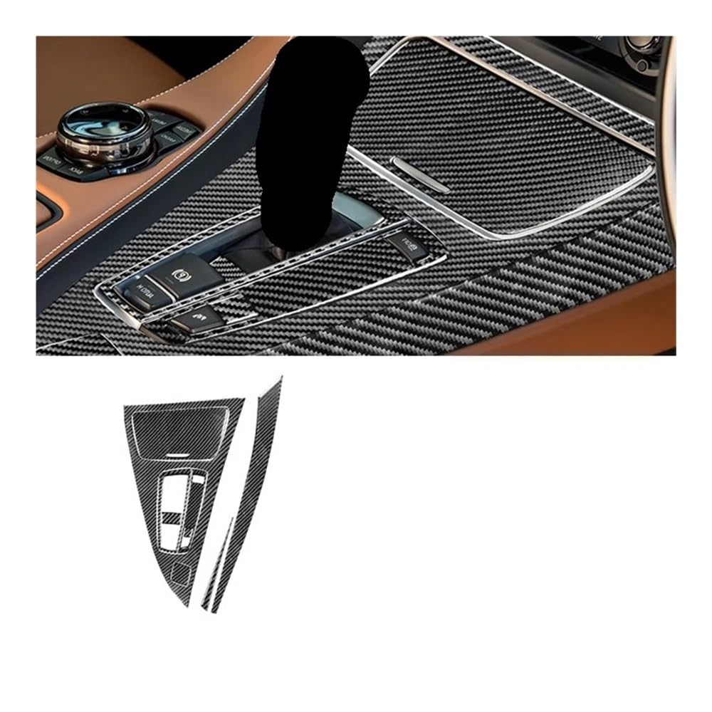 Auto Styling Zierleisten Für 6er-Serie Für F12 Für F13 Für F06 2011-2018 Aufkleber Schaltknauf Panel Cover Set Auto-Innenausstattung von IPUDIS