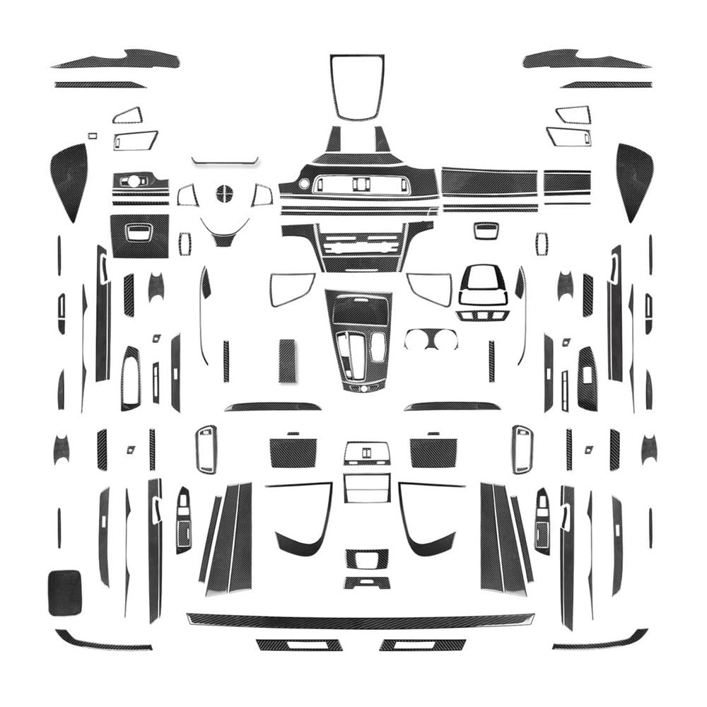 Auto Styling Zierleisten Für 7er-Serie für F01 2009 2010 2011 2012 2013 2014 Center Set Anzug Abdeckung Aufkleber Autoinnenraum von IPUDIS