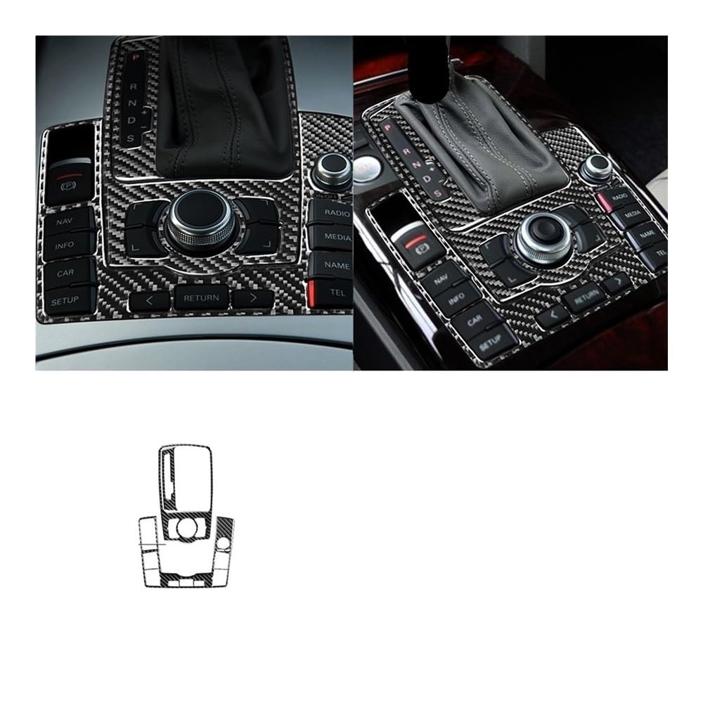 Auto Styling Zierleisten Für A6 Für S6 2005-2011 Aufkleber Getriebe Shift Center Panel Griff Dekorative Auto Innen von IPUDIS