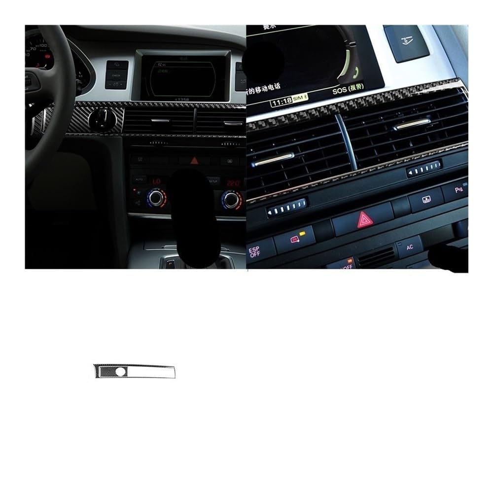 Auto Styling Zierleisten Für A6 Für S6 2005-2011 Aufkleber Getriebe Shift Center Panel Griff Dekorative Auto Innen von IPUDIS