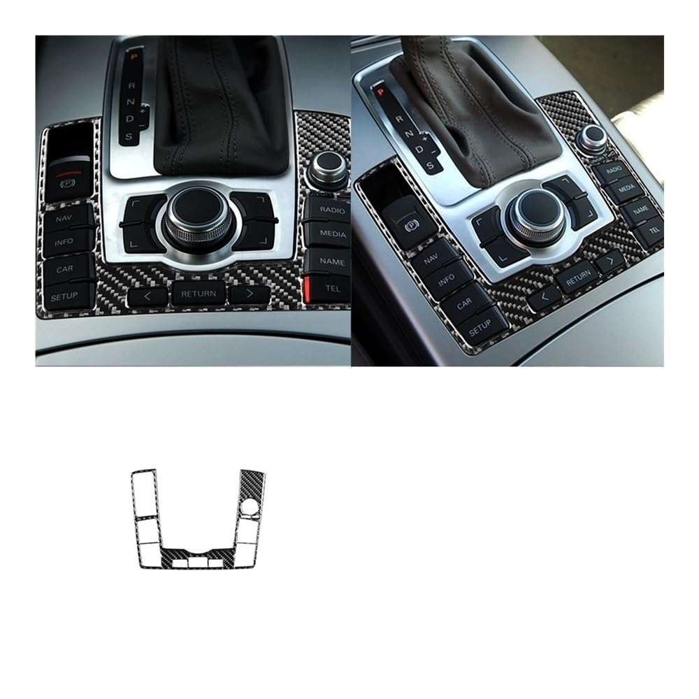 Auto Styling Zierleisten Für A6 Für S6 2005-2011 Aufkleber Getriebe Shift Center Panel Griff Dekorative Auto Innen von IPUDIS