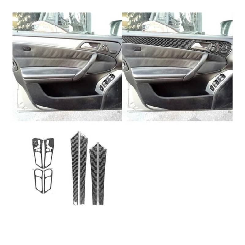 Auto Styling Zierleisten Für Benz Für C Für Klasse Für W203 2005 2006 2007 Abdeckung Trim Auto Innen Aufkleber Set Dekorative von IPUDIS