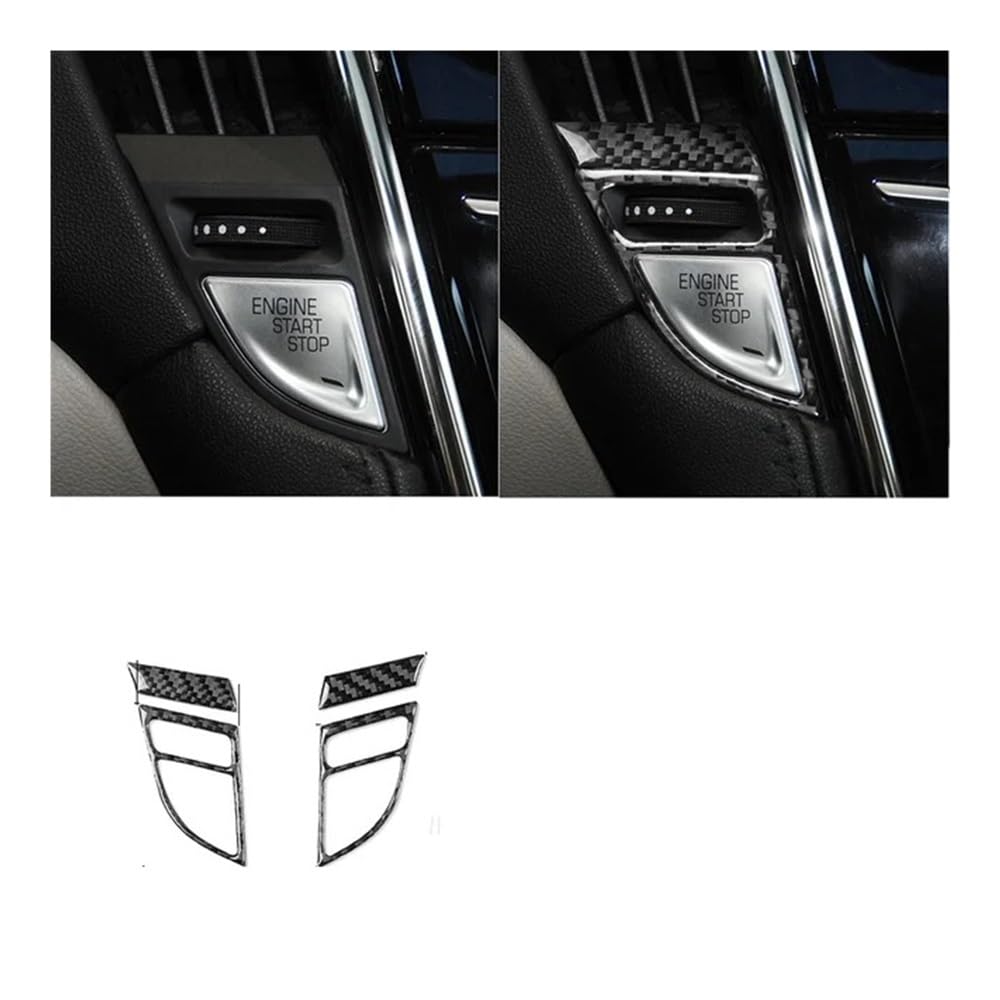 Auto Styling Zierleisten Für Cadillac Für Ats 2013-2019 Center Dashbaord AC Control Trim Rahmen Abdeckung Teile Aufkleber Auto Innen von IPUDIS