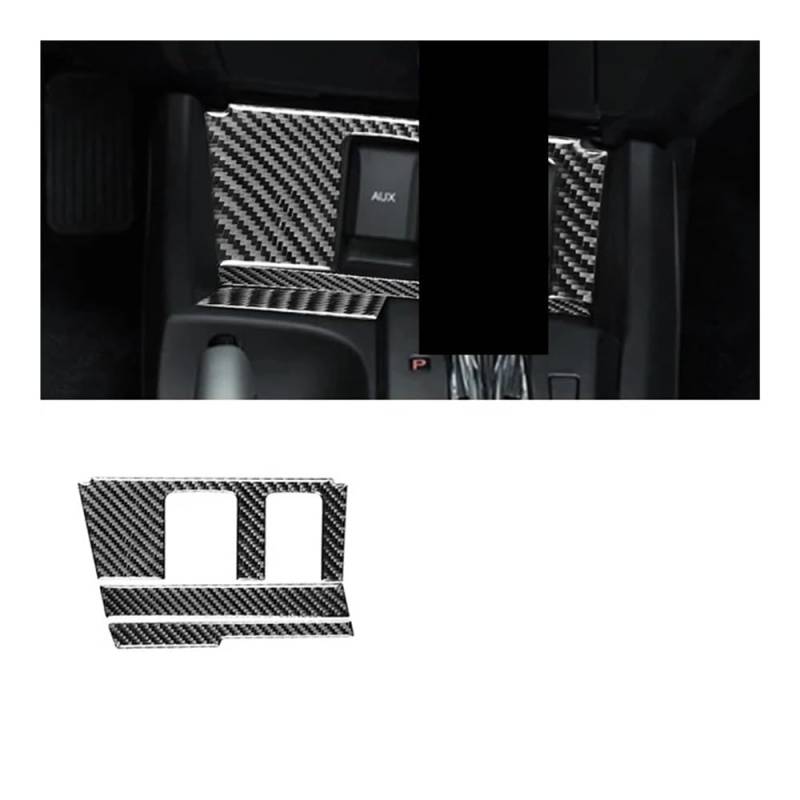 Auto Styling Zierleisten Für Civic 9 Coupe Limousine 2013 2014 2015 Aufkleber AUX/Usb-Schnittstelle Trim Getriebe Shift Panel Auto Styling von IPUDIS