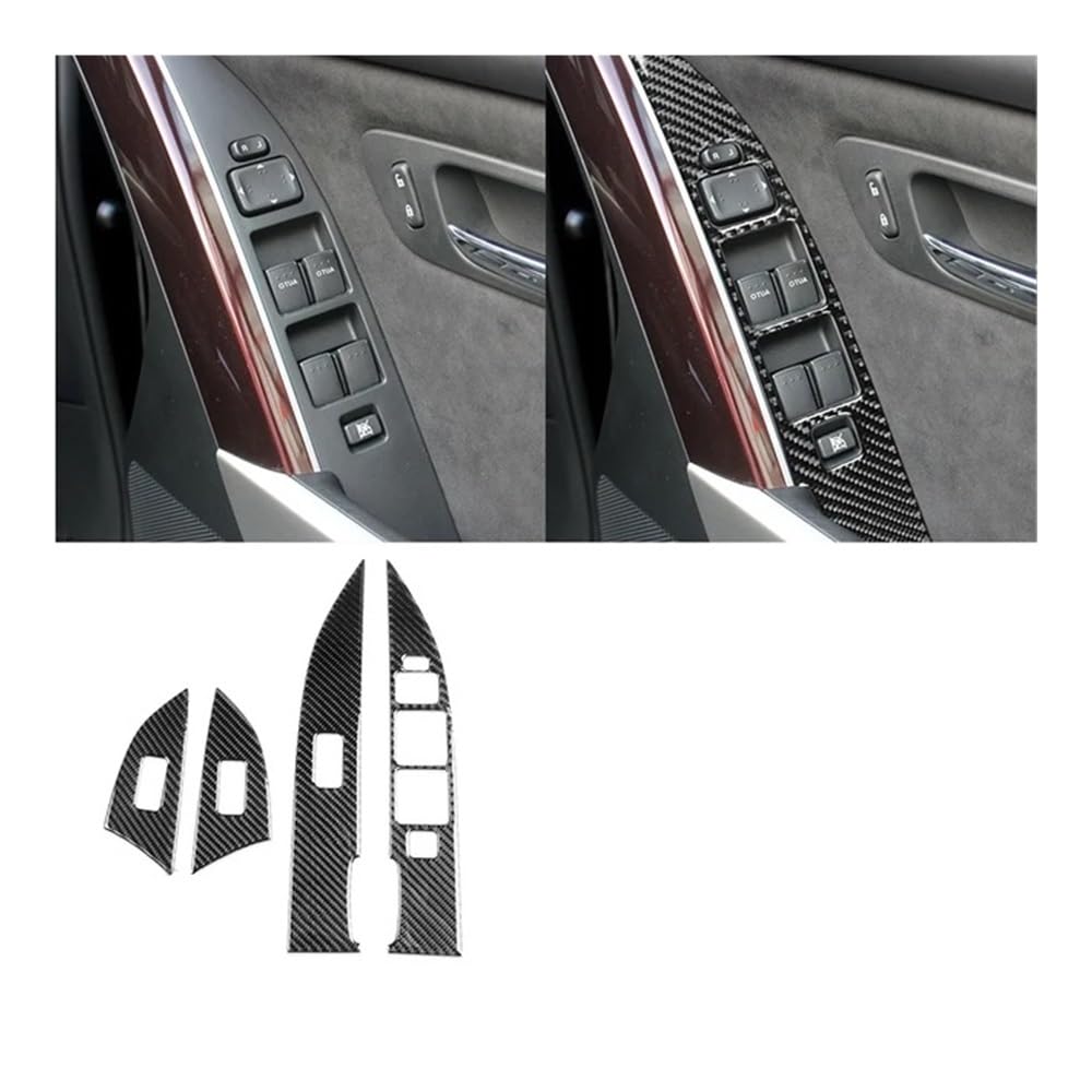 Auto Styling Zierleisten Für Mazda Für CX9 2010 2011 2012 2013 2014 2015 Dashboard Air Outlet Getriebe Fenster Lift Vollen Satz Aufkleber von IPUDIS