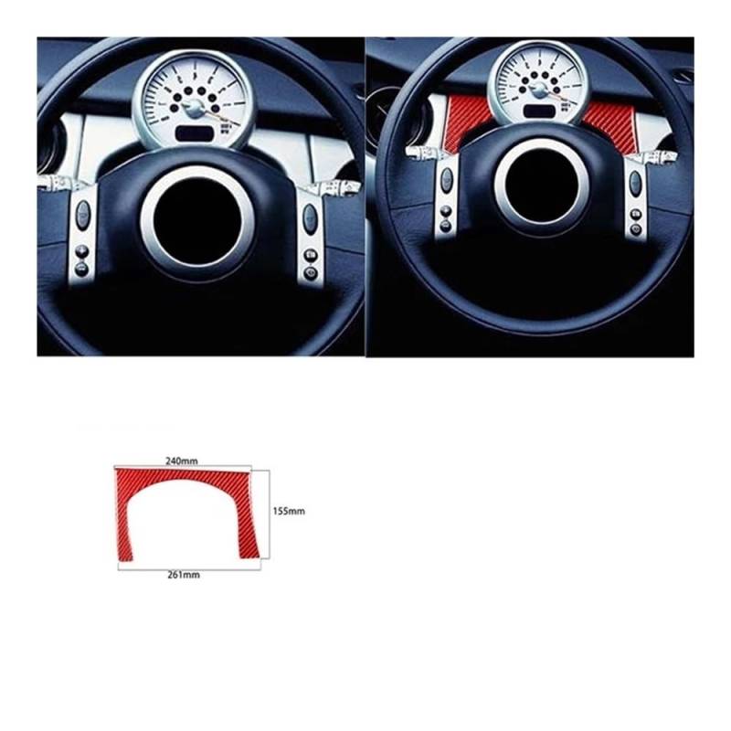 Auto Styling Zierleisten Tacho Dashboard Air Outlet Auto Innen Dekorative Zubehör Für Mini Für Cooper 2002 2003 2004 von IPUDIS