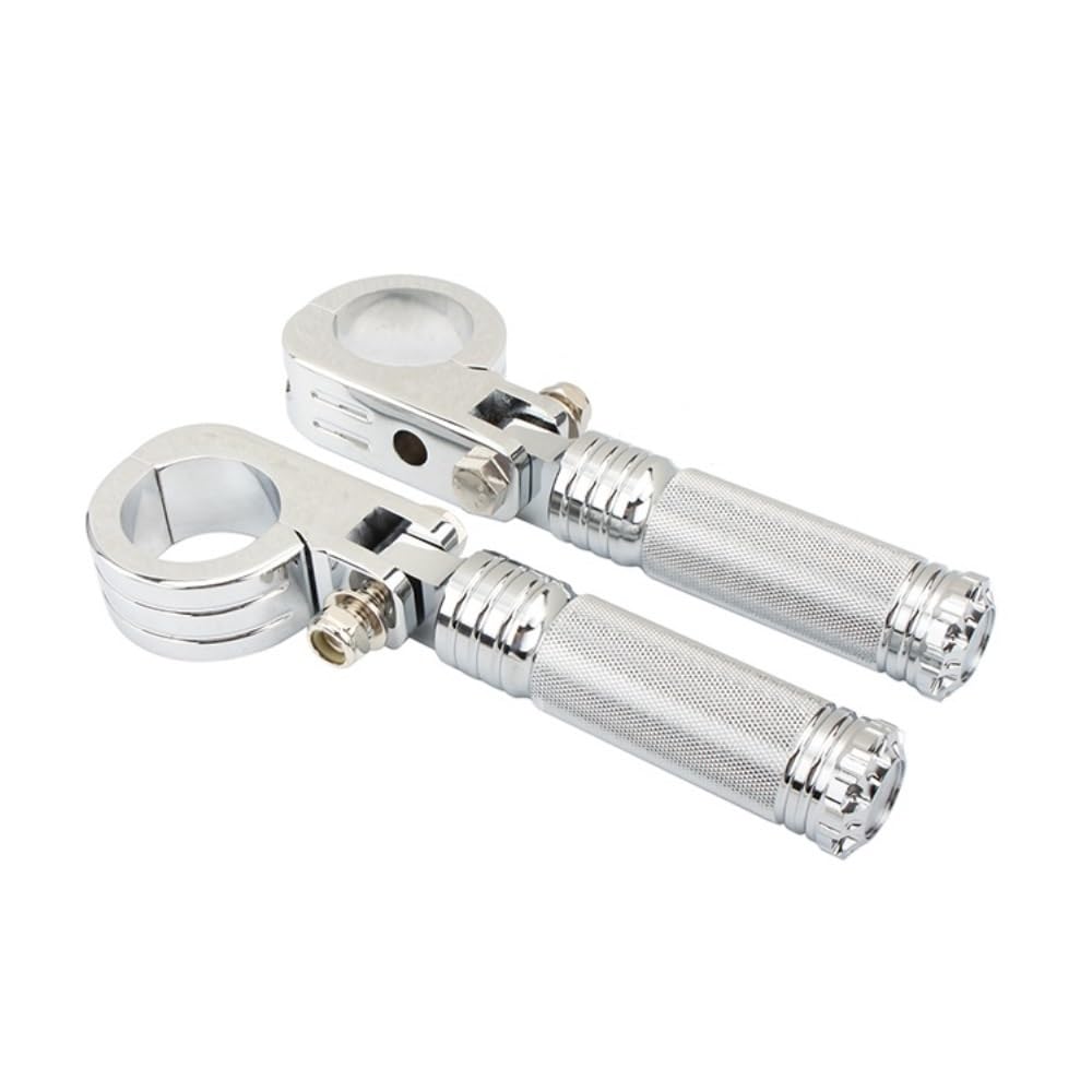 Fußraste Fußrastenträger 1 1/4" Motor Schutz Crash Bar Pegs Halterungen 32/38mm Motorrad Autobahn Fußrasten Fußstütze Für Ha&rley Fußstütze Pedal von IPUDIS