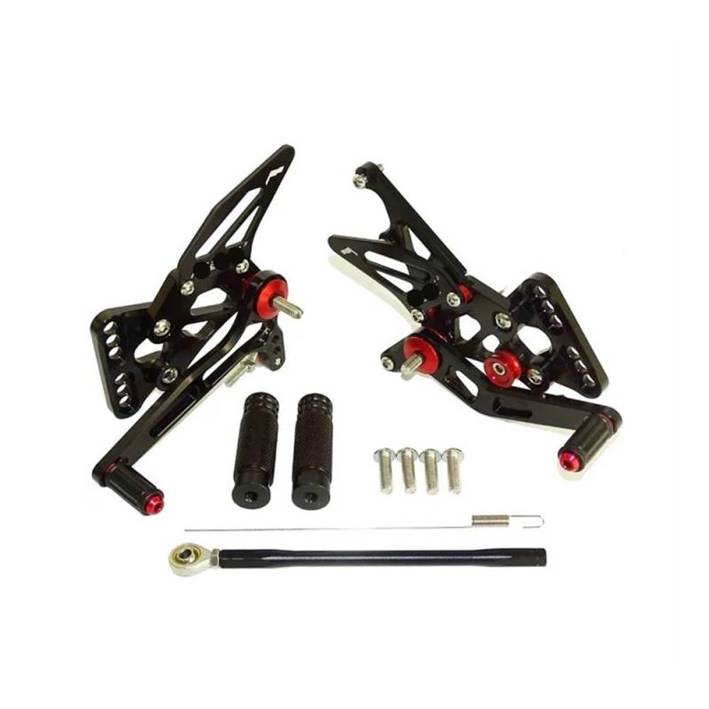 Fußraste Fußrastenträger Für Su&zuki GSXR1000 GSX-R GSXR 1000 K5 K6 2005 2006 Motorrad Reiter Fußrastenanlage Rück Sets Fußstützen Fußrasten Fußstütze Pedal von IPUDIS