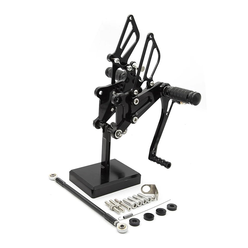 Fußraste Fußrastenträger Für VFR400 NC30 RVF400 NC35 Motorrad Fußrastenanlage Fußstütze Fußrasten CNC Aluminium Legierung Pedal Fuß Peg Fußstütze Pedal von IPUDIS