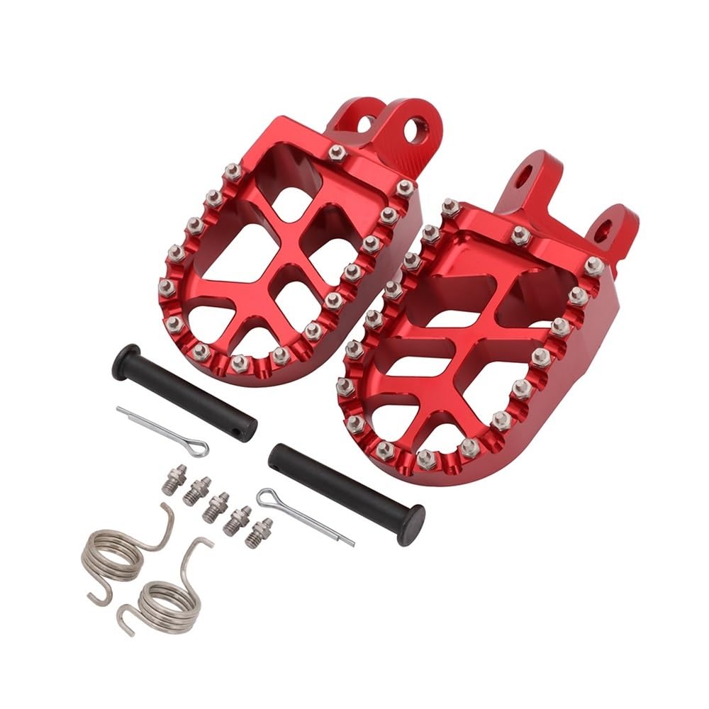 Fußraste Fußrastenträger Fußstütze Fußrasten Fußpedal Fußrasten Für CR 80 85 CRF1000L CRF 1000 L DTC 2016 2017 XR250 XR400 XR650 Fußstütze Pedal von IPUDIS