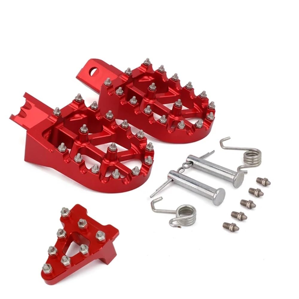 Fußraste Fußrastenträger Motorrad Aluminium Universal CNC Bunte Fußrasten Fußrasten Fußrasten Für CRF XR 50 70 110 M2R SDG DHZ SSR Fußstütze Pedal von IPUDIS