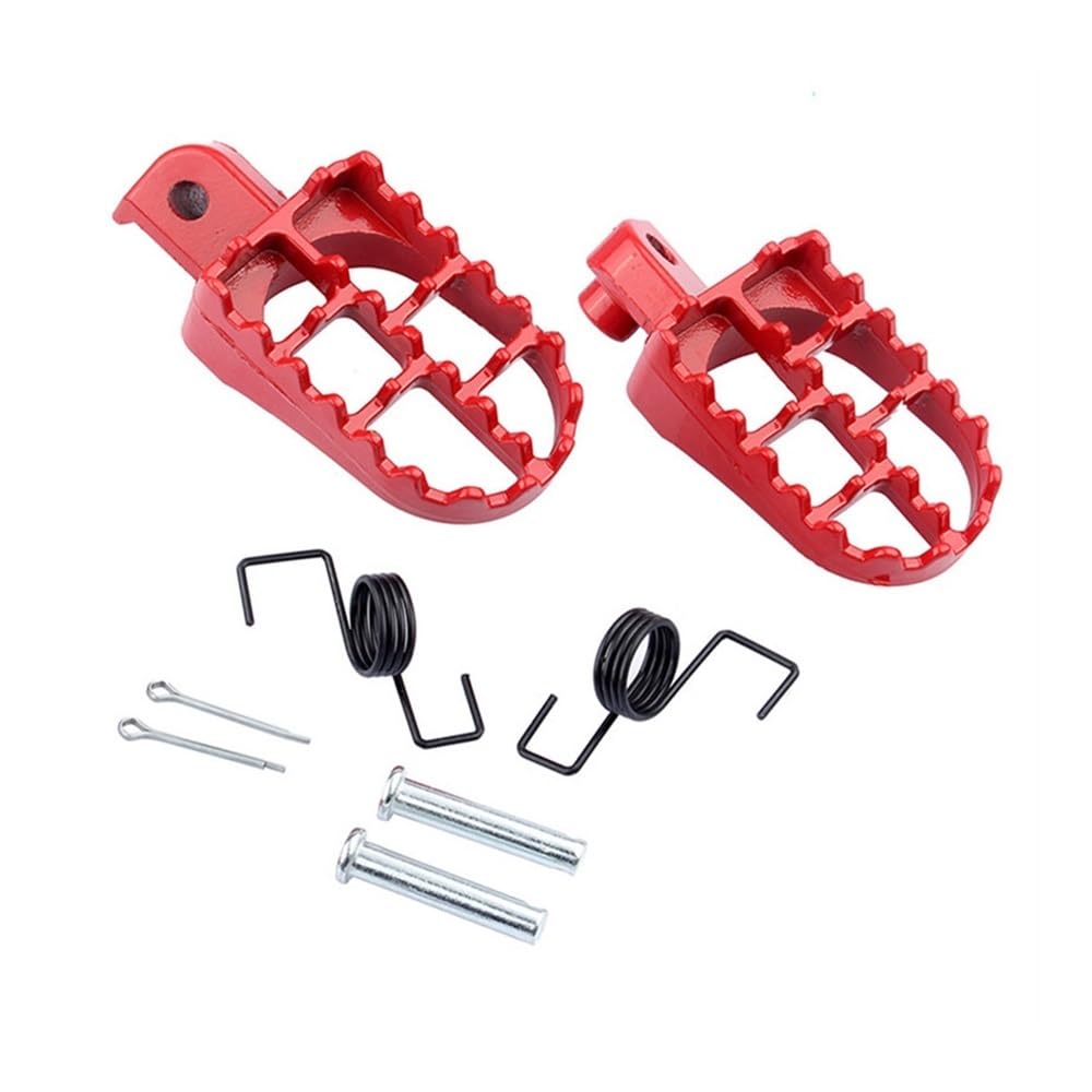 Fußraste Fußrastenträger Motorrad-Fußrasten Fußrasten Pegs Fußrasten Für Su&zuki DL650 Für V-Strom 2004-2012 DL 650 Motorrad Dirt Bike Fußstütze Pedal von IPUDIS