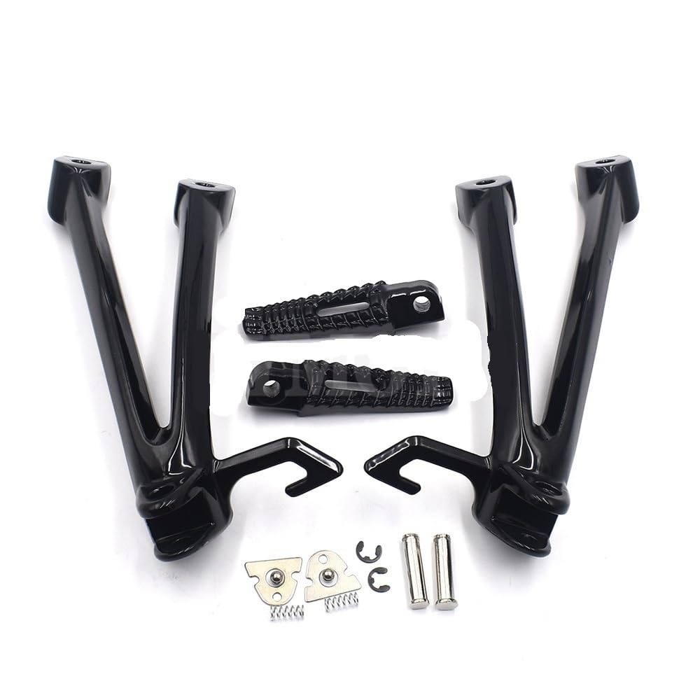 Fußraste Fußrastenträger Motorrad Fußstütze Set Hinten Fußrasten Halterung Montieren Für Su&zuki GSXR600 GSXR750 2006 2007 Fußstütze Pedal von IPUDIS