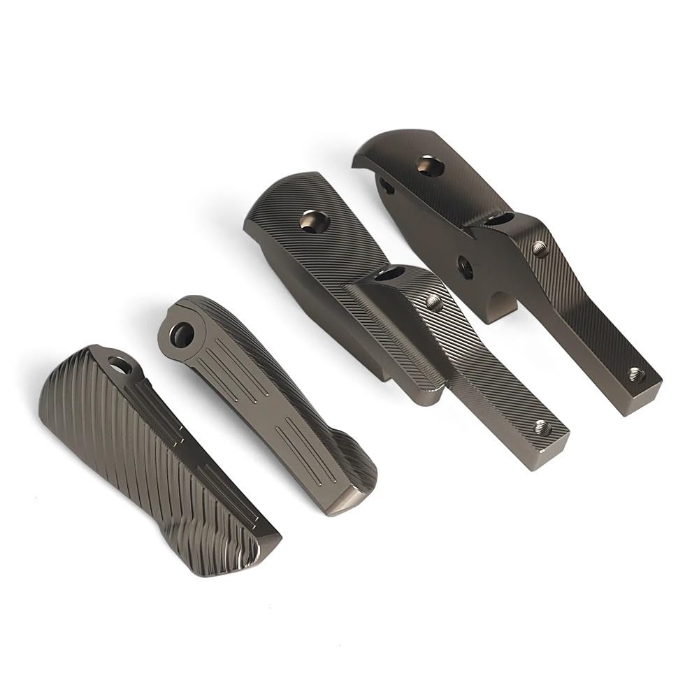 Fußraste Fußrastenträger Motorrad Zubehör Aluminium Fußstützen Fußrasten Pegs Hinten Pedal Für Ve&spa GTS300 GTS250 GT60 GTV125 GTV200 GT200 GT GTS GTV Fußstütze Pedal von IPUDIS