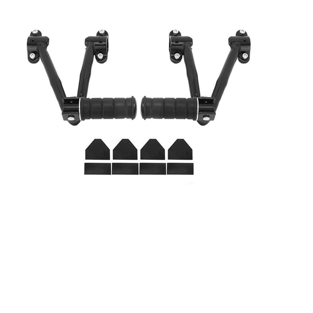 Fußraste Fußrastenträger Motorradzubehör Hintere Beifahrerfußrasten Pedal Fußstützenhalterung Für Ka&wasaki Für Vu&lcan S 650 VN650 Fußstütze Pedal von IPUDIS