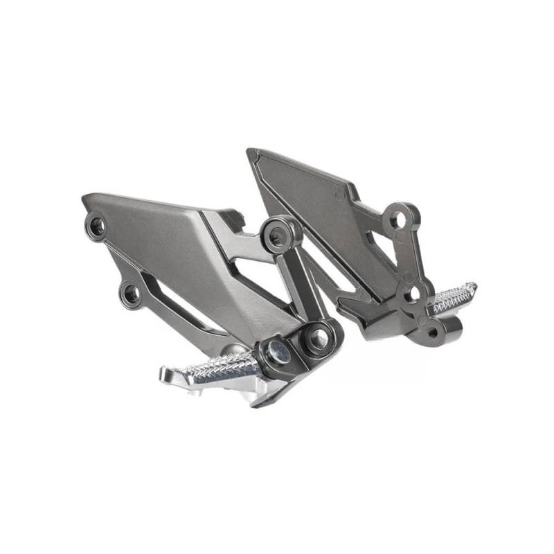 Fußraste Fußrastenträger Vorne Fußstütze Fußpedal Für Ka&wasaki Ninja 250R 300 Z250 Z300 Z 250 300 Motorrad Zubehör Links Rechts Schalthebel Fußstütze Pedal von IPUDIS