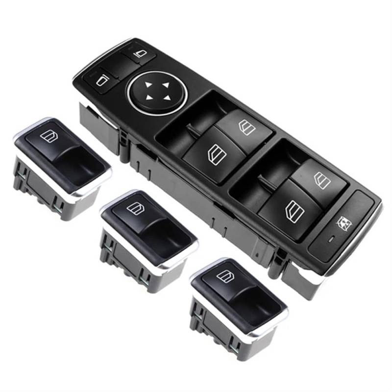 IPUDIS Hauptschalter Elektrische Fensterheber 2049055302 2049055402 Für Benz W204 W212 C GLK E Für Klasse Auto Electric Power Master Fenster Control Schalter von IPUDIS