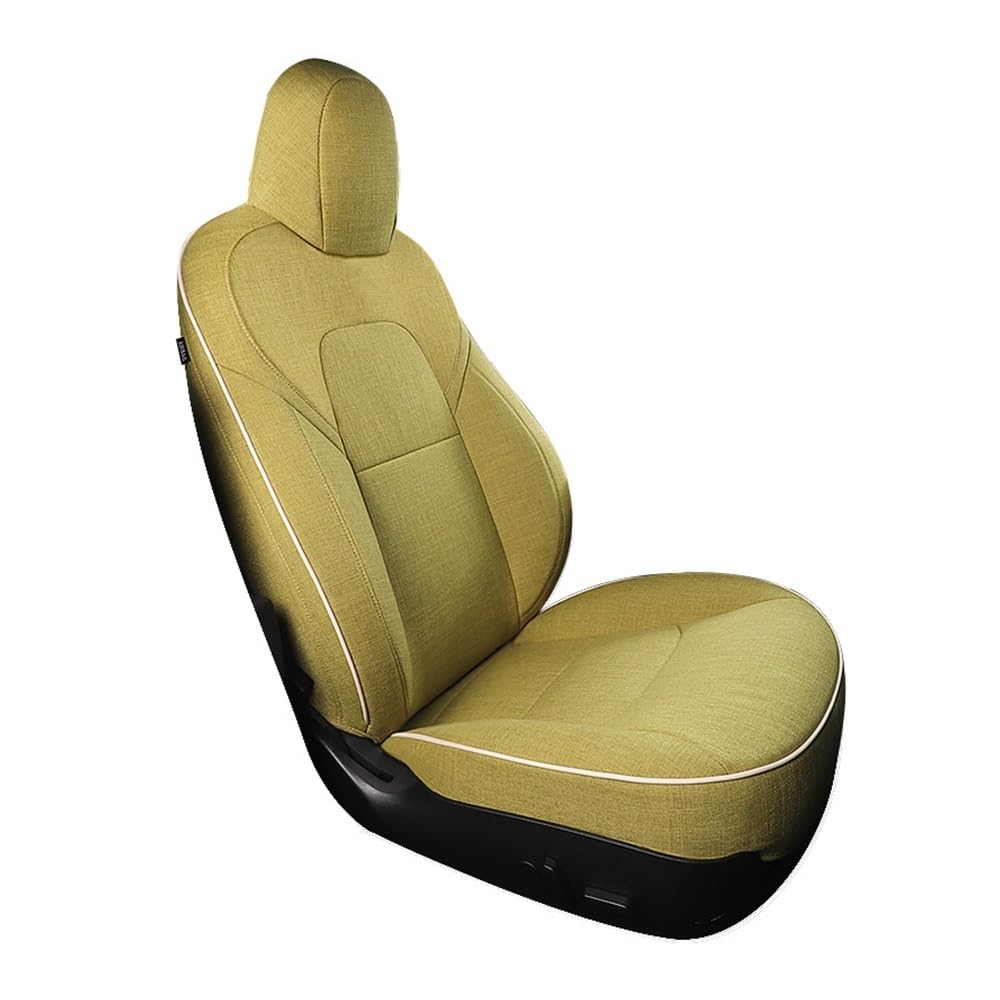 IPUDIS Sitzschoner Sitzbezüge Auto Autositzbezug für Modell 3, Zubehör, 5-Sitzer, Vorder- und Rücksitzbezug von IPUDIS