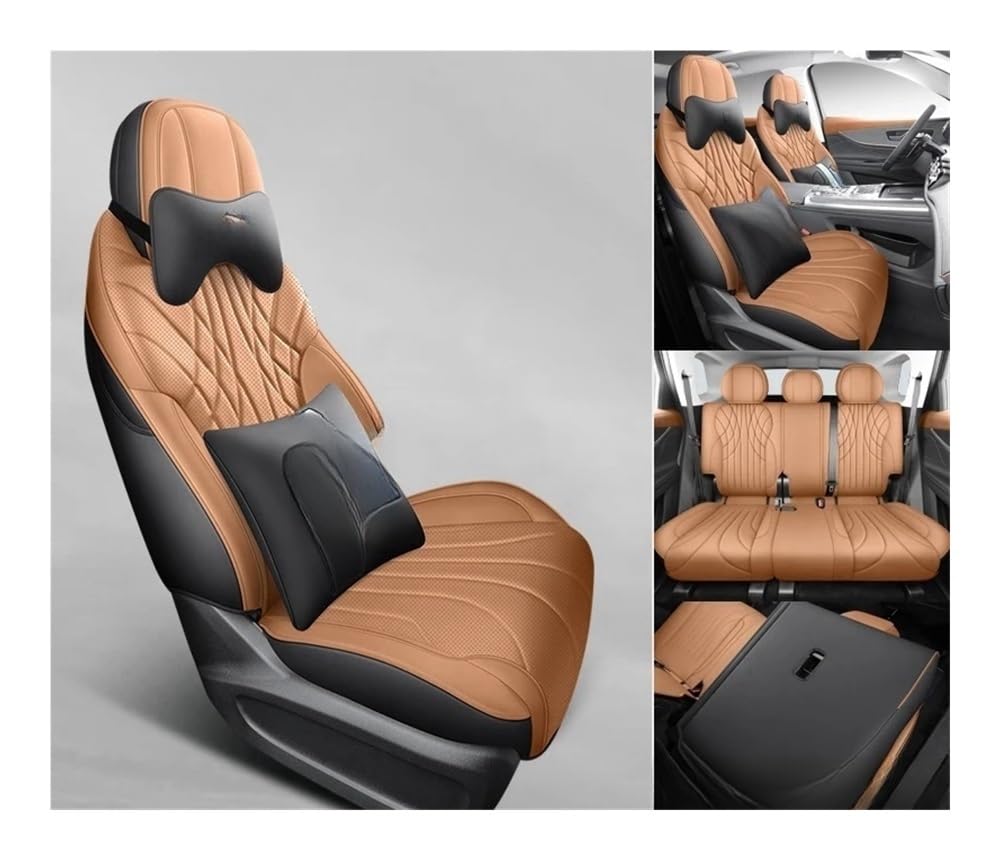 IPUDIS Sitzschoner Sitzbezüge Auto Autozubehör Sitzbezüge für 5 Sitze für Chery für Tiggo 9 mit komplettem Set vorne und hinten von IPUDIS