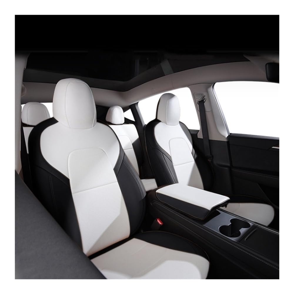 IPUDIS Sitzschoner Sitzbezüge Auto Für Modell Für Y Autositzbezug Zubehör für Y Vollbezogen Komplettset von IPUDIS