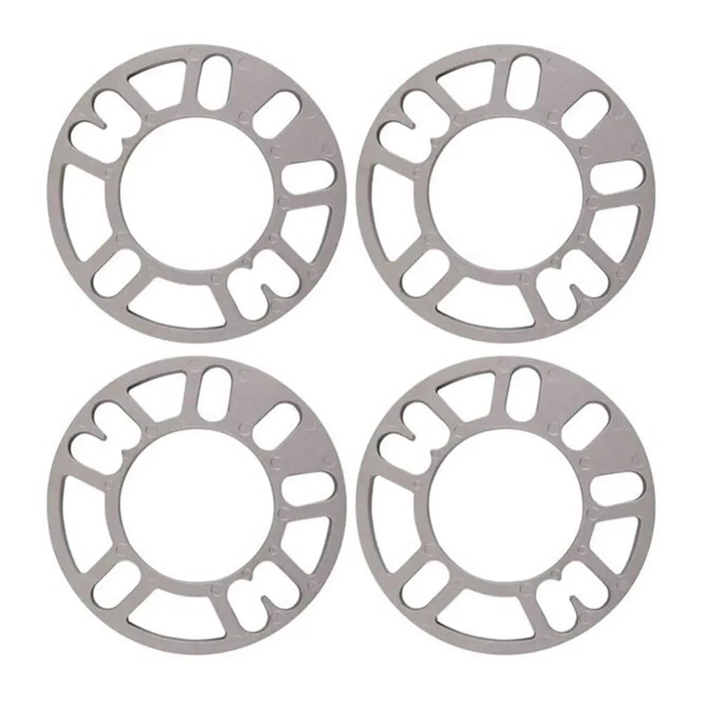 Spurverbreiterung 4 Stücke 3mm 5mm 8mm 10mm Universal Auto Rad Reifen Distanzscheiben Set von IPUDIS