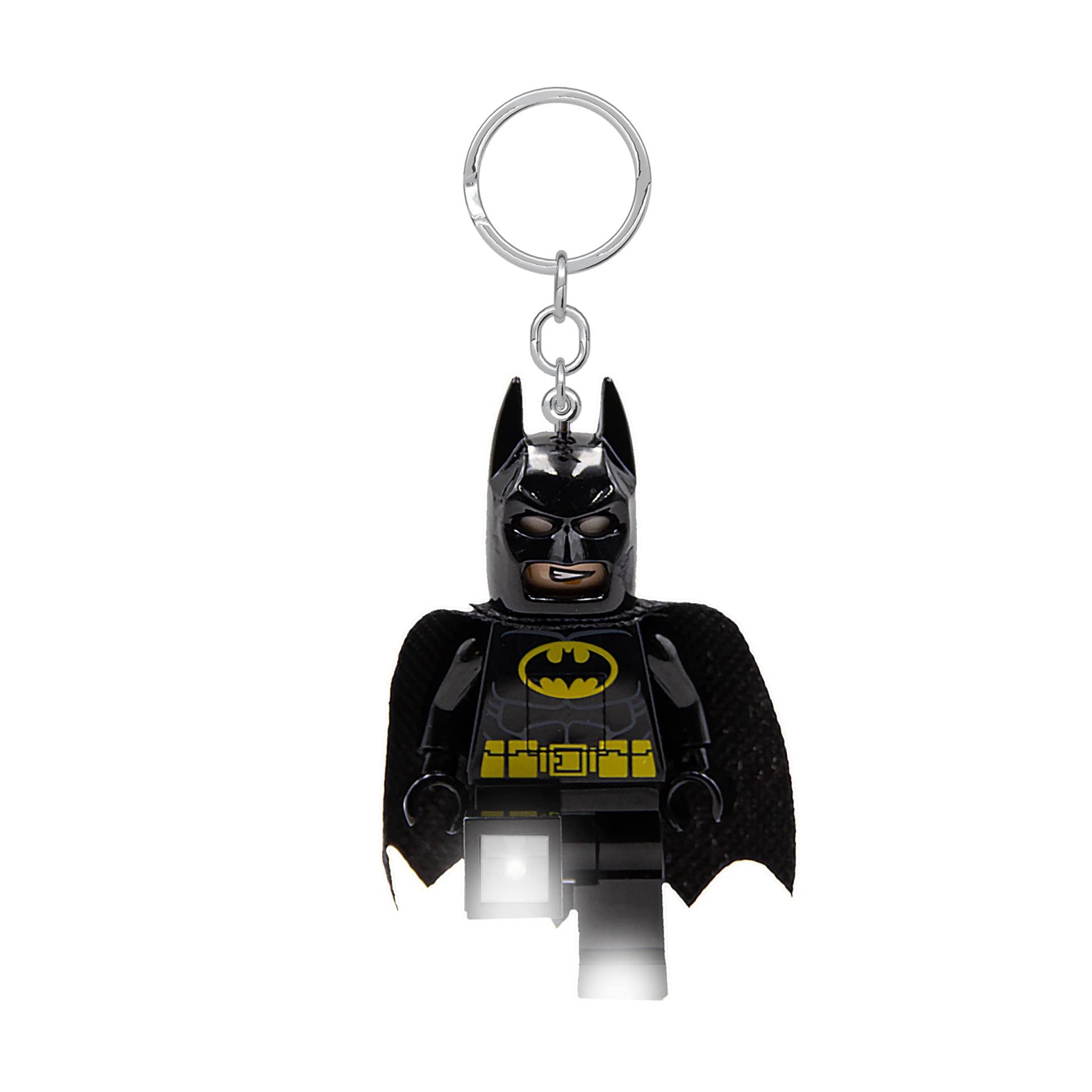 Lego DC Superheroes – Batman Schlüsselanhänger LED-Taschenlampe für DC-Fans – Fantasie-Spielzeug für Kinder – 76 mm Figur (KE26H) – 2 CR2025-Batterien enthalten von IQ