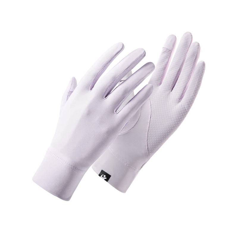 IQYU Armstulpen Weiß Damen Fahren Nicht Outdoor Handschuhe Handschuhe Schutz Sonnenschutz Handschuhe/Fäustlinge Handschuhe Ohne Finger Damen Netz (Purple, One Size) von IQYU