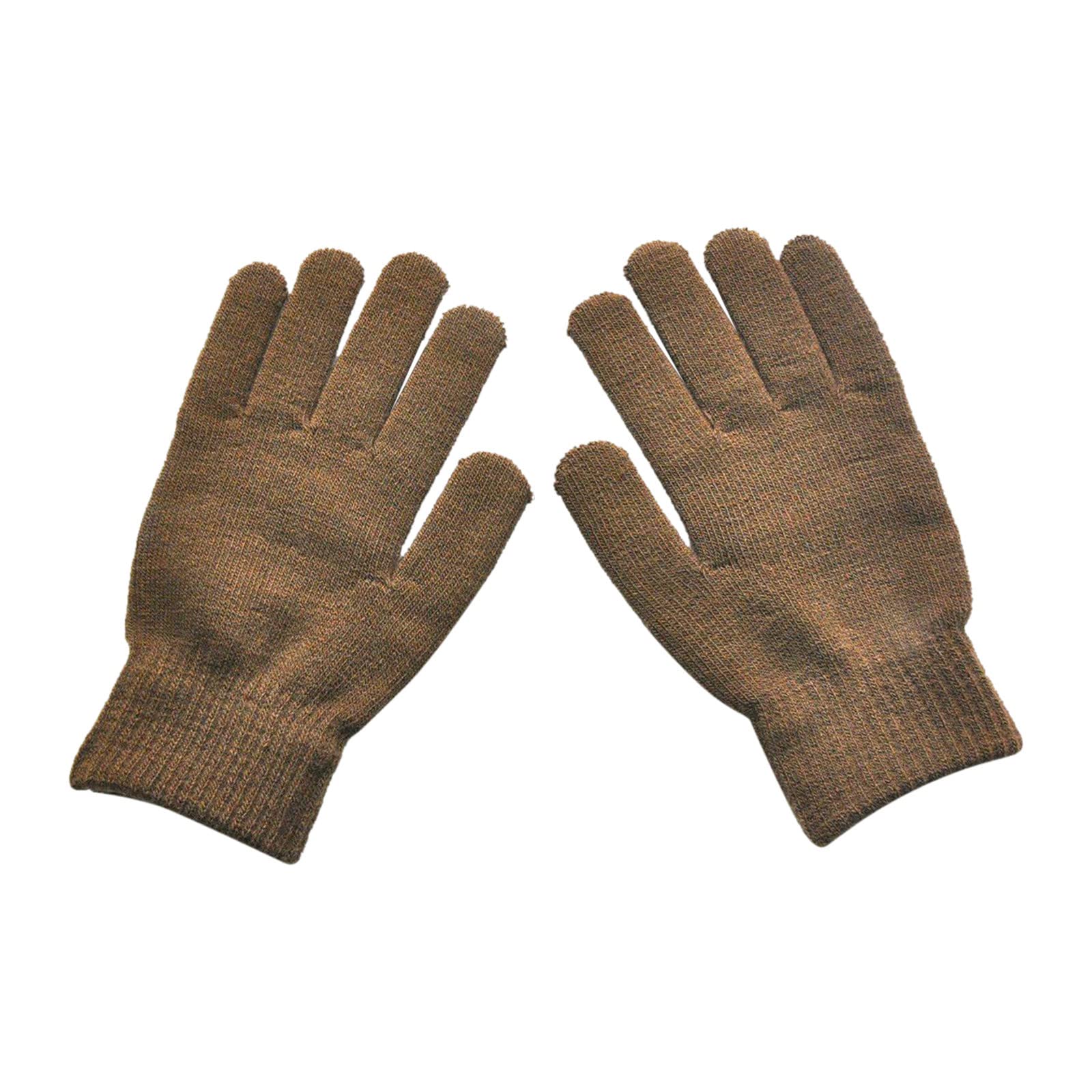 IQYU Damen-Winter- und Herren-Kaltfarben-Radsport-Strick- und -Handschuhe Warme feste Handschuhe Sexspielzeug Damen Extrem (Coffee, One Size) von IQYU