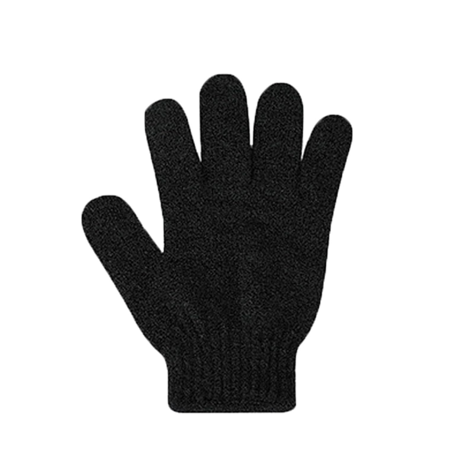 IQYU KörperpflegeBadewangenBadehandtuch & -herstellungenBadehandtuch & -Badewerkzeuge Lederhandschuhe Damen Blau Gefüttert (Black, One Size) von IQYU