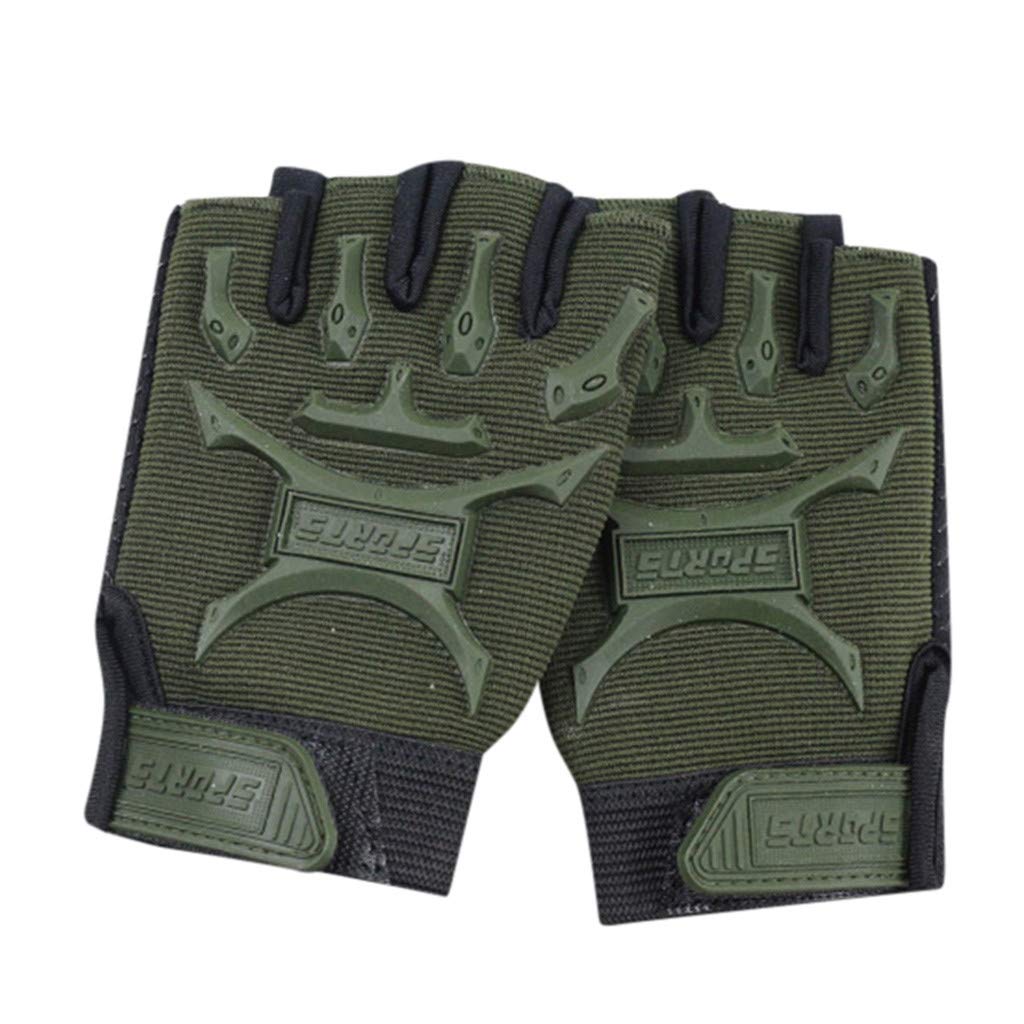 IQYU Pfau Kostüm Damen mit Handgelenksstütze für Fitness Lederhandschuhe Frauen Schwarz (Green, M) von IQYU