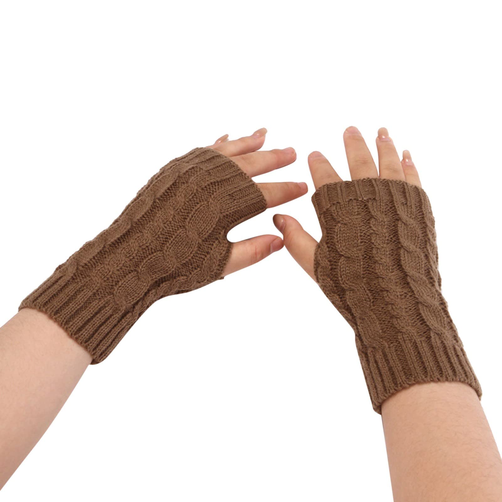 IQYU Sexspielzeug Für Damen Extrem verdickte Finger-Plus-Handschuhe Damen Schuhe (Khaki, One Size) von IQYU