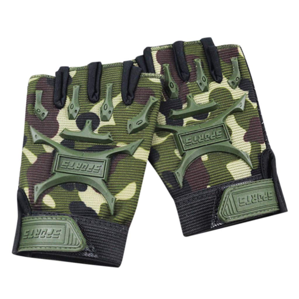 IQYU Trainingshandschuh mit Handgelenksstütze für Fitness Fäustlinge Damen (Army Green, One Size) von IQYU