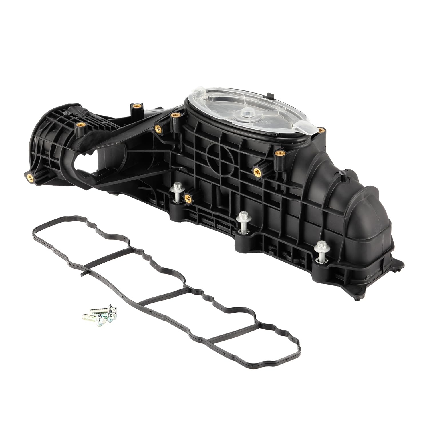 Ansaugbrücke Saugrohrmodul, Einlasskrümmer Motor Ersatz Kompatibel mit Mercedes W205 C204 X117 C218 X218 X253 W166 X204 W166 W222 W221 R172 906 W639 W447 6510900037 von ISINEVER