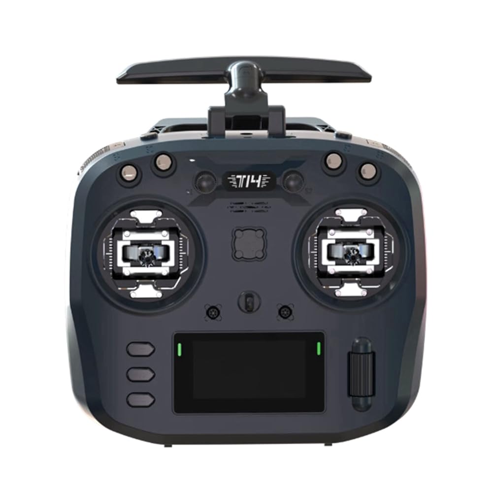 ISKDJBJG Jumper T14 Hall ELRS Fernsteuerung Jumper T14 Hall ELRS Drohnen-Fernbedienung ELRS Hochleistungs-FPV Langstreckenüberquerungsmaschine FPV Racing Drohnen-Sender T14 2.4G Hall von ISKDJBJG