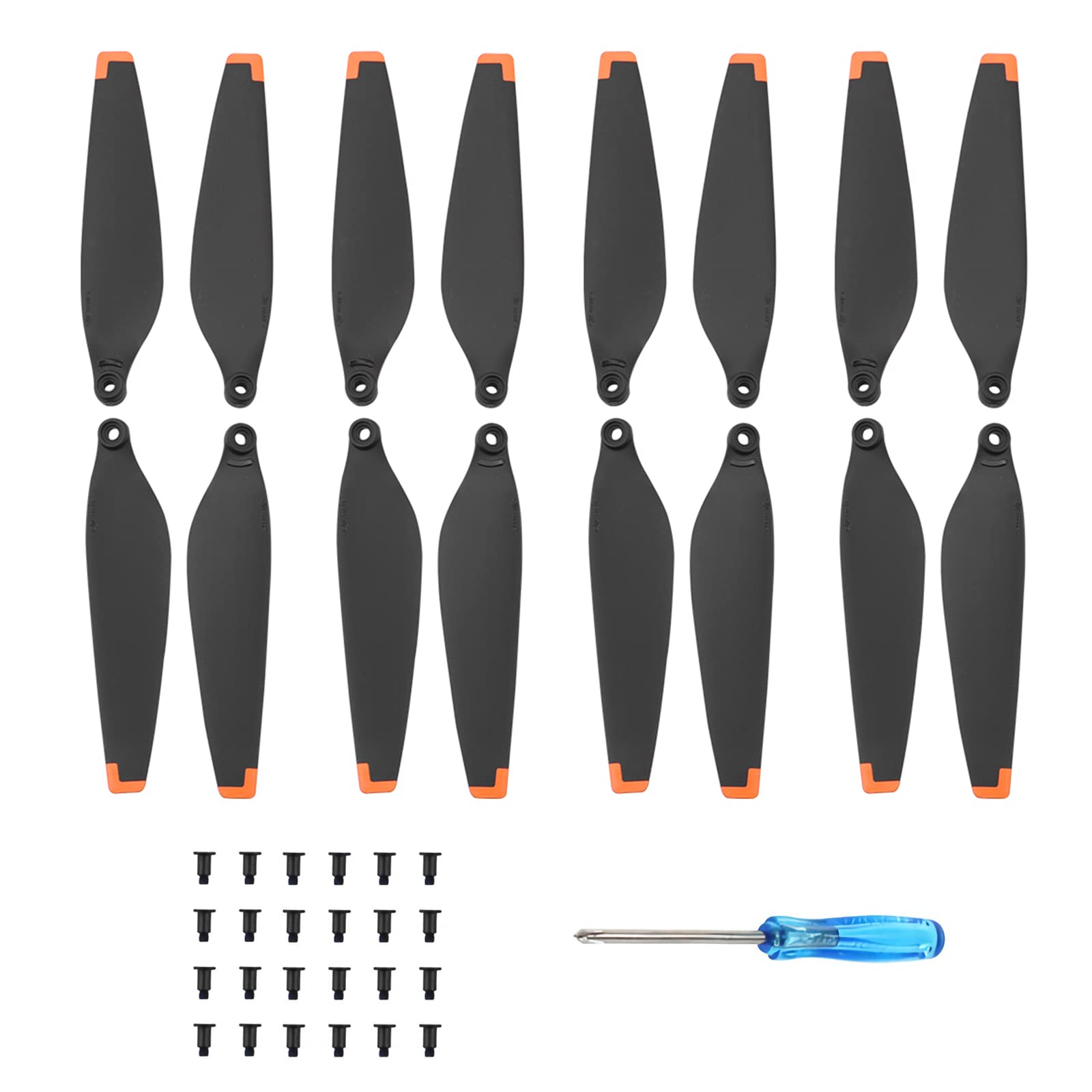 Mini 3 Propeller, 16 Pcs DJI Mini 3 Propeller Ersatzklingen, DJI Mini 3 Drohne Zubehör, Ersatzpropeller, geringes Gewicht, geräuscharm, stabiles Flugdrohnenzubehör von ISOI