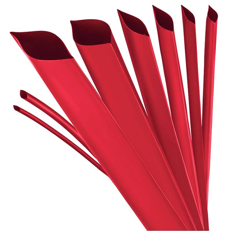 ISOLATECH Schrumpfschlauch Meterware rot mit Kleber Ø30mm 2 Meter Schrumpfverhältnis 3:1 Set Polyolefin zum Isolieren von Kabel Lötverbindungen unbeschriftet UV beständig (Ø30mm 2Meter) von ISOLATECH