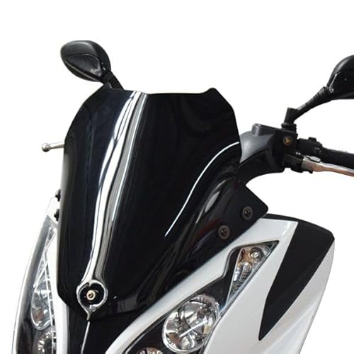 ISOTTA Windschutzscheibe mit Anschlüssen Kymco Downtown 125i 2009-2017 / 200i 2016-2019 / 300i ab 2009 von ISOTTA