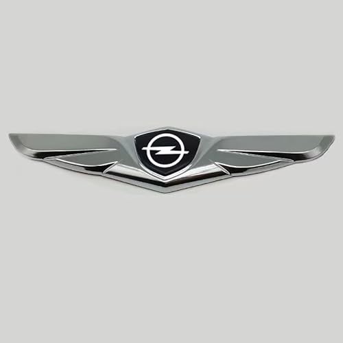 Auto Embleme für Opel Manta 2021,Metall Auto Vorderseite Logo Abzeichen Badge Kühlergrill Frontstoßstange Heckkoffer Embleme Auto Ersatzteile Zubehör,D von ISTOVO