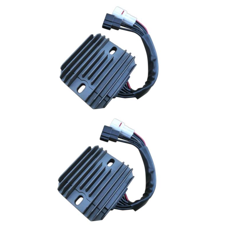 ISTOVO 2X Auto Teile Regler Gleichrichter Spannung Regler Motorrad ZubehöR für GSXR600 06-10 07 08 09 GSX-R von ISTOVO