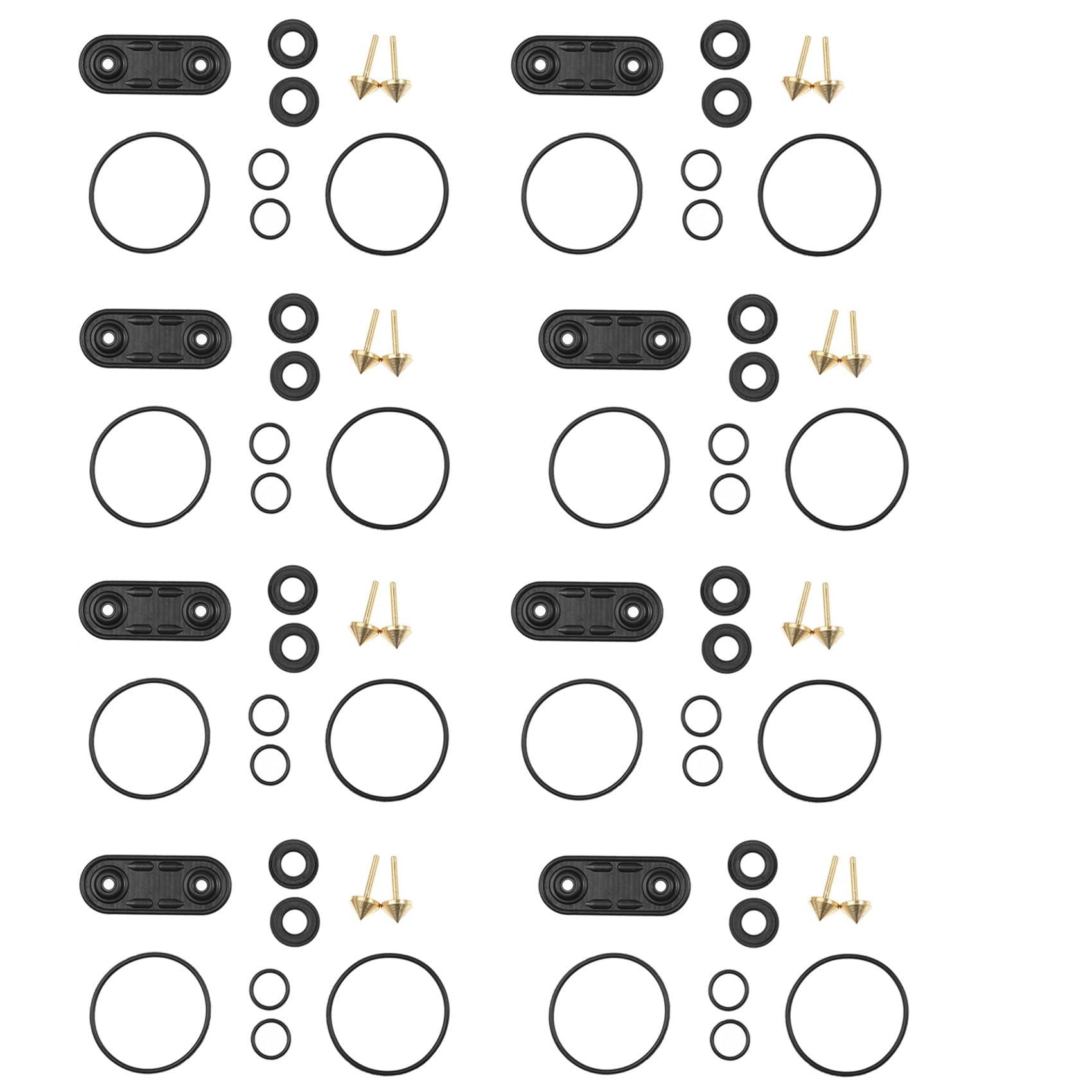 ISTOVO 8X Neues Heizung Regeln Ventil Reparatur Satz für - W124 W220 2208300184 A2208300184 von ISTOVO