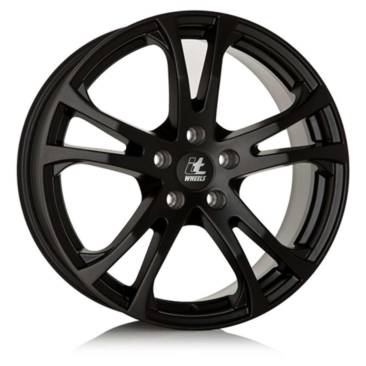 ITWHEELS MICHELLE mattschwarz 5.5Jx14 4x108 ET40 von ITWHEELS