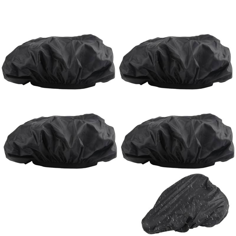 4 Stück Sattelschutz Wasserdicht Fahrrad,Fahrradsattel Regenschutz Fahrradsitz üBerzug Sattelbezug Sattel Bike Seat Cover für Waterproof Sattelabdeckung Schutz Satteldecke Abdeckung SattelüBerzug von IUHRIE